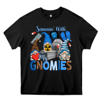 Black scannin' with my gnomies Heavy Core Tee - Zillion Design Studio