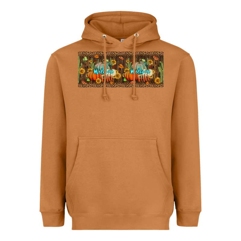 Welcome Fall 15 Oz Mug Heavyweight Hoodie by BundleAndBundleShop | Teevron