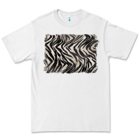 White zebra pattern background Premium Tee - BarkalooDesign