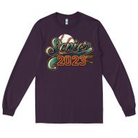 Plum senior 2023 baseball Long Sleeve Tee - NancyCooperArtShop