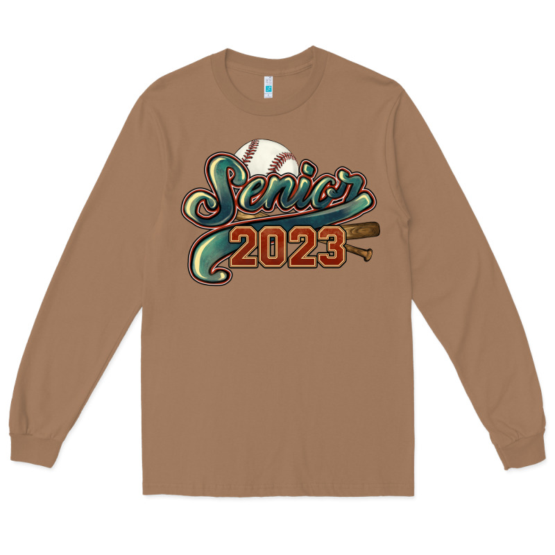 Senior 2023 Baseball Long Sleeve Tee by NancyCooperArtShop | Teevron