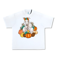 White Goat family fall pumpkins gemstone Urban Heavy Tee - Artiststas