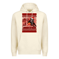 Sandshell Merry Christmas Labrador Retriever Premium Hoodie - Bettercallsaul