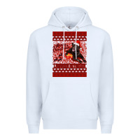 White Merry Christmas Labrador Retriever Premium Hoodie - Bettercallsaul
