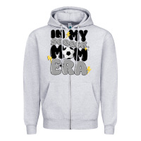 In My Soccer Mom Era Zipper Hoodie | Teevron
