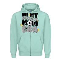 Seafoam in my soccer mom era Zipper Hoodie - MaliasSmallBusiness