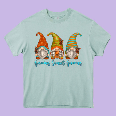 Gnomes Sweet Gnomes Heavy Core Tee Designed By Zillion Design Studio