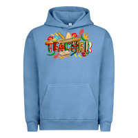Pigment Pebble Blue cinco de mayo teacher Urban Hoodie - CowGirlArtShop