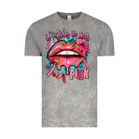 In October We Wear Pink  Lips Vintage Tee | Teevron