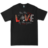 Black for the love of the game hockey Premium Tee - Zillion Design Studio