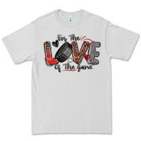 Dove Grey for the love of the game hockey Premium Tee - Zillion Design Studio