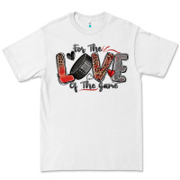 White for the love of the game hockey Premium Tee - Zillion Design Studio