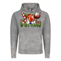Cloud Rock joy to the world christmas wine Vintage Hoodie - FaDigitalArtStudio