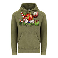 Vintage Olive joy to the world christmas wine Vintage Hoodie - FaDigitalArtStudio