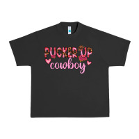 Pigment Black pucker up cowboy Urban Heavy Tee - JahusDesignShop