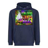 Navy creep it real Heavyweight Hoodie - BundleAndBundleShop
