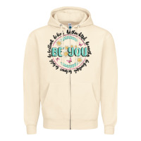 Sandshell be you inspiration Zipper Hoodie - MaliasSmallBusiness