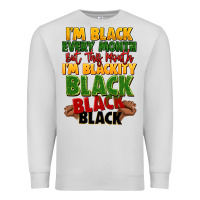 Dove Grey juneteenth im black every month Premium Sweatshirt - LillyAllenDesigns