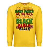 Lemon juneteenth im black every month Premium Sweatshirt - LillyAllenDesigns