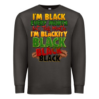 Smoke juneteenth im black every month Premium Sweatshirt - LillyAllenDesigns