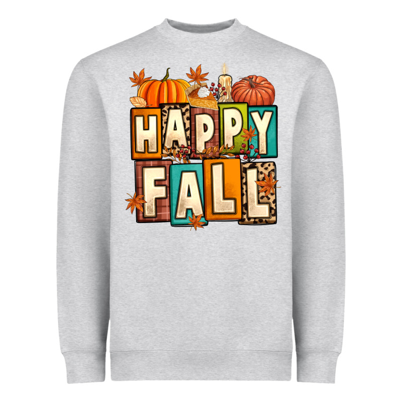 Happy Fall Heavyweight Sweatshirt by Artiststas | Teevron