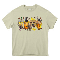 Mossy monkey coffee cups Heavy Core Tee - texasbilliewilder