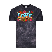 Cloud Black love summer Vintage Tee - AdoDesignShop