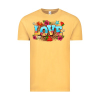 Vintage Mustard love summer Vintage Tee - AdoDesignShop