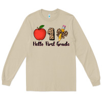 Mushroom hello first grade leopard 3200x2400 Long Sleeve Tee - AdoDesignShop
