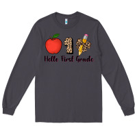 Smoke hello first grade leopard 3200x2400 Long Sleeve Tee - AdoDesignShop