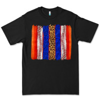 Black baseball brush strokes Premium Tee - texasbilliewilder