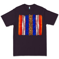 Plum baseball brush strokes Premium Tee - texasbilliewilder