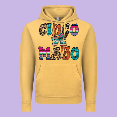 Cinco De Mayo Vintage Hoodie Designed By Racoondesign