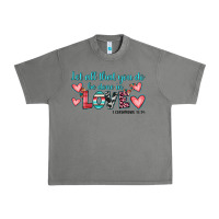 Tornado let all that you do be done in love Urban Heavy Tee - JahusDesignShop