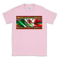 Bubblegum Pink mexico flag serape roses leopard and glitter licanse plate Classic Tee - Artiststas