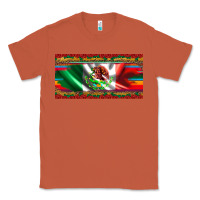 Copper mexico flag serape roses leopard and glitter licanse plate Classic Tee - Artiststas
