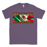 Lavender mexico flag serape roses leopard and glitter licanse plate Classic Tee - Artiststas