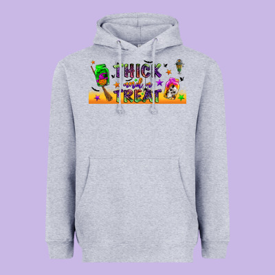 Thick And A Treat Libbey Glass Heavyweight Hoodie Designed By Bundleandbundleshop