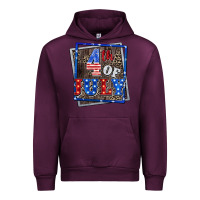 Mauve Wine 4th of july Urban Hoodie - CowGirlArtShop