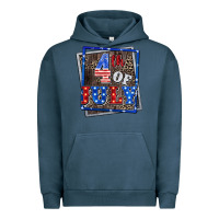 Pigment Midnight Navy 4th of july Urban Hoodie - CowGirlArtShop