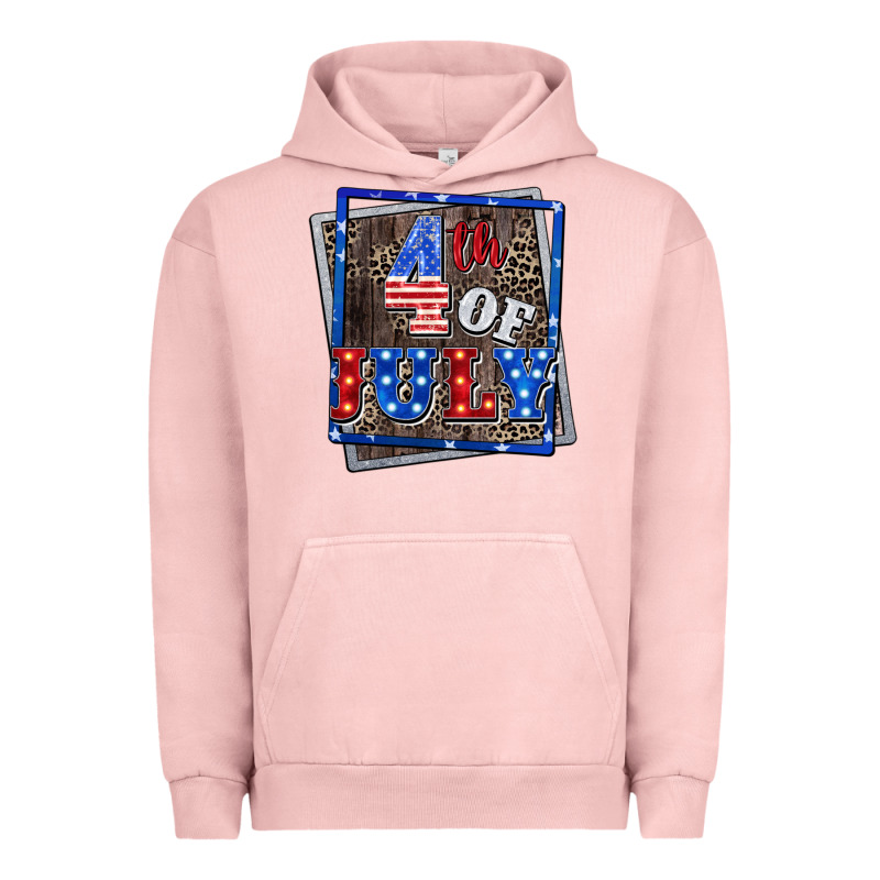 4th Of July Urban Hoodie by CowGirlArtShop | Teevron