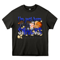 Asphalt i'm just here for the snacks #basketball brother Heavy Core Tee - Zillion Design Studio