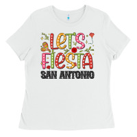 White lets fiesta san antonio Ladies Tee - JahusDesignShop