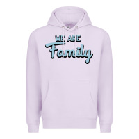 Lilac We Are Family Premium Hoodie - Bettercallsaul