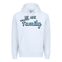 White We Are Family Premium Hoodie - Bettercallsaul