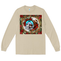 Mushroom american football helmet and leopard Long Sleeve Tee - NancyCooperArtShop
