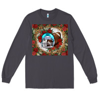 Smoke american football helmet and leopard Long Sleeve Tee - NancyCooperArtShop