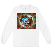 White american football helmet and leopard Long Sleeve Tee - NancyCooperArtShop