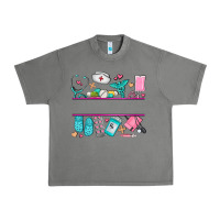 Tornado nurse elements with costom name Urban Heavy Tee - AdoDesignShop