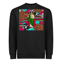Black san judas leopard cowhide tumbler Heavyweight Sweatshirt - JahusDesignShop